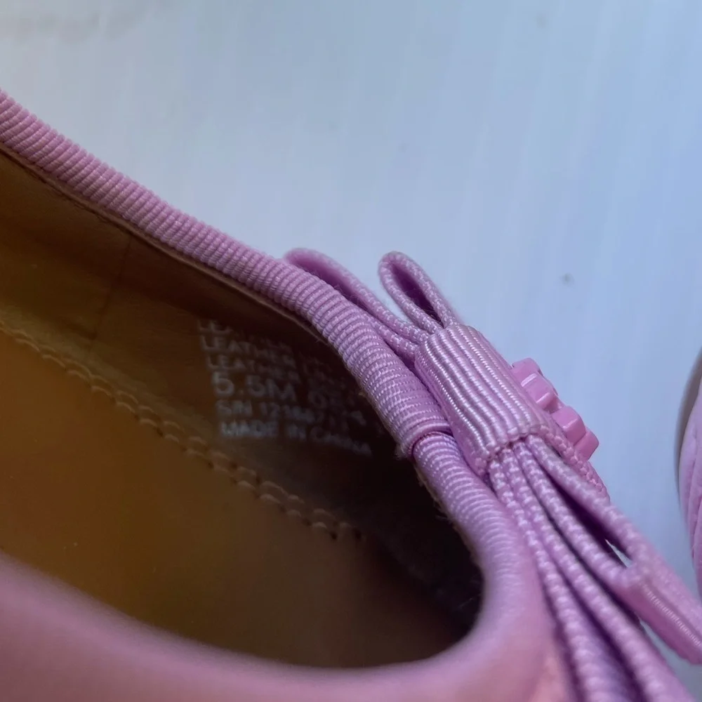 Tory Burch Marion Quilted Ballet Flats in Powder Puff Pink